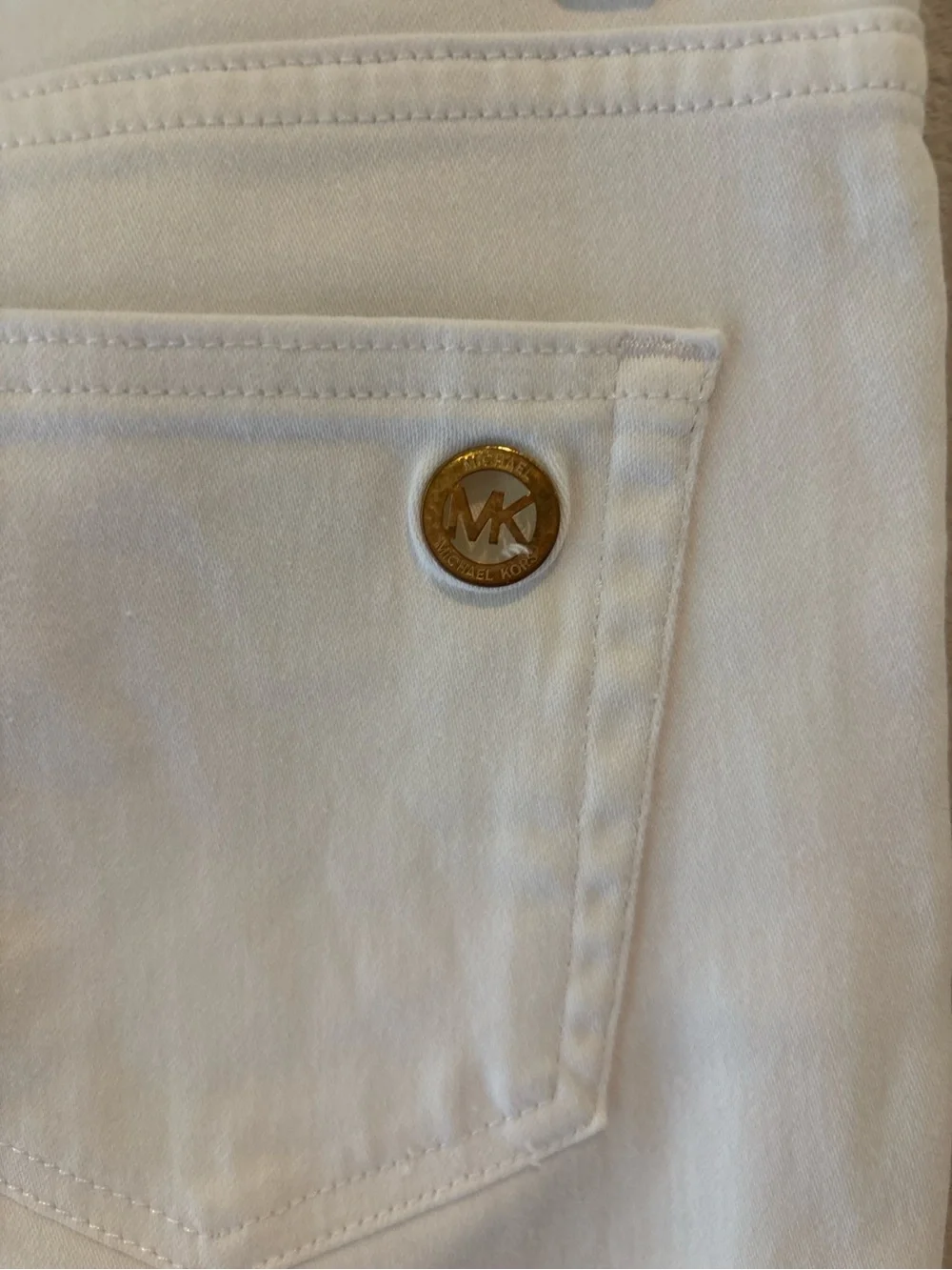 Michael Kors White Skinny Jeans for Women